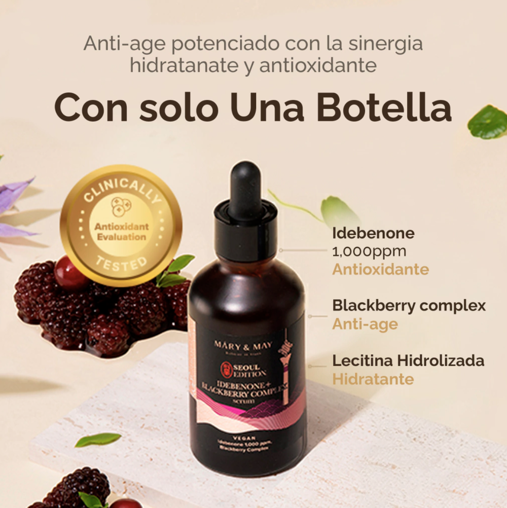 IDEBENONE+BLACKBERRY COMPLEX SEOUL SERUM
